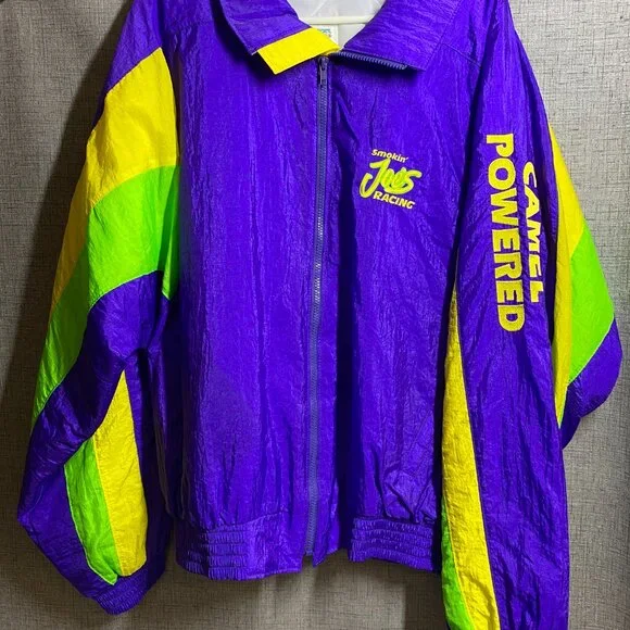 90s CAMEL Smoking Joe's Racing ナイロンジャケット Joe Camel Smokin Joe Racing Jacket | eBay